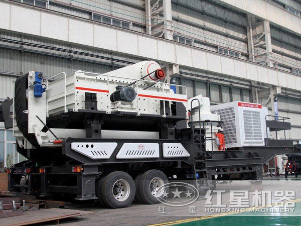 新一代車載建筑垃圾流動碎石機配圓錐破 新一代車載建筑垃圾流動碎石機配圓錐破