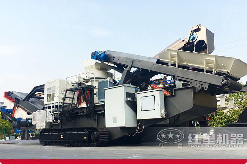 小型一體式移動破碎機:履帶行走-配圓錐破 小型一體式移動破碎機:履帶行走-配圓錐破