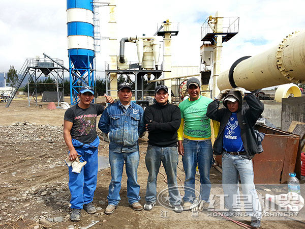 尼日利亞云母粉烘干現場 尼日利亞云母粉烘干現場