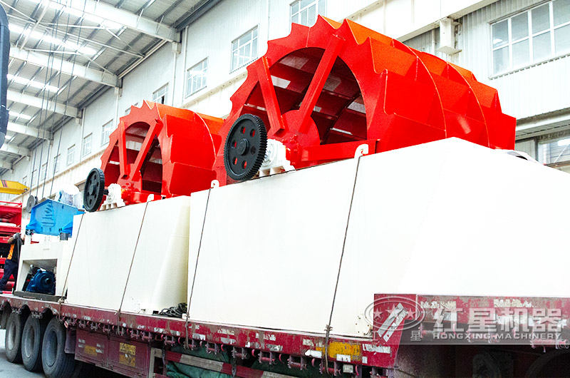 輪式洗砂機(jī)發(fā)貨圖 輪式洗砂機(jī)發(fā)貨圖