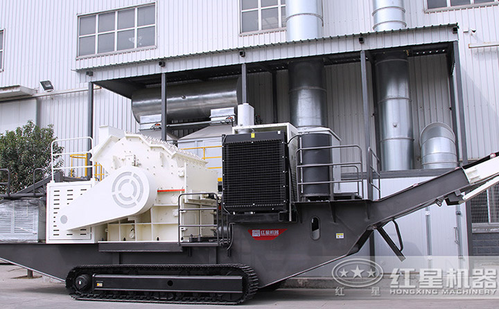 石英石履帶細碎篩分一體機，效能高節能，砂廠必備 