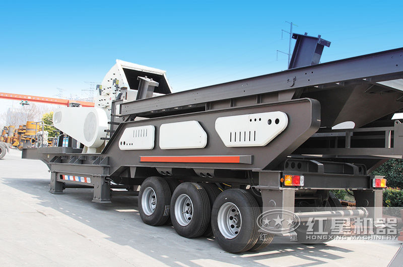 大型移動粉煤機隨地移動，轉場方便