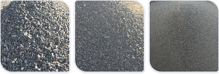 碎沙成品圖，是否達到您的物料要求？