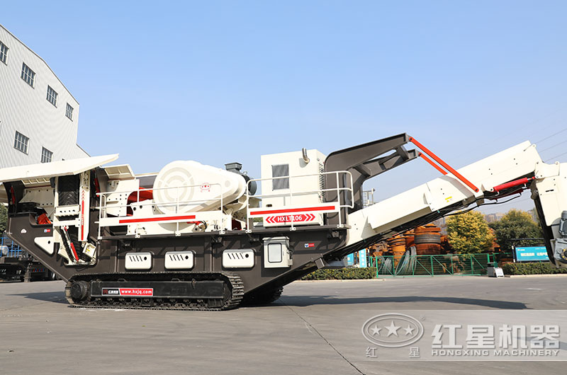 可流動(dòng)的石頭全自動(dòng)破碎機(jī),履帶式 可流動(dòng)的石頭全自動(dòng)破碎機(jī),履帶式