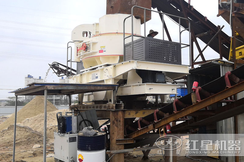 卵石制砂機(jī)生產(chǎn)現(xiàn)場圖片 卵石制砂機(jī)生產(chǎn)現(xiàn)場圖片