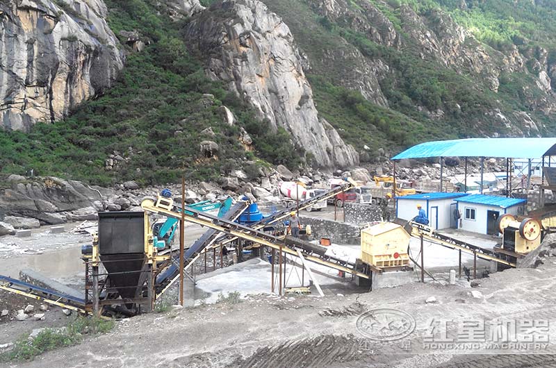 山西客戶煤矸石制砂生產現場圖片 山西客戶煤矸石制砂生產現場圖片