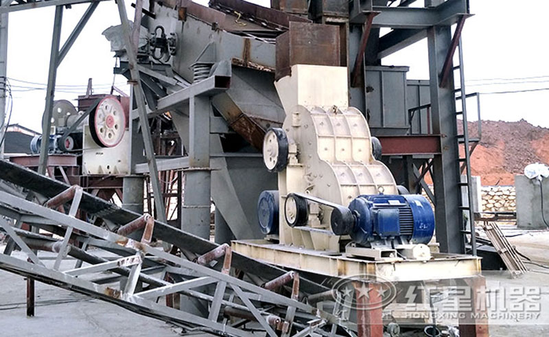 雙轉子錘式破碎機工作現場圖片 雙轉子錘式破碎機工作現場圖片