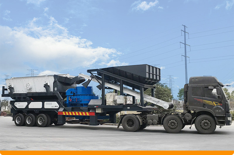 全自動(dòng)制砂機(jī)車頭拉著隨意走 全自動(dòng)制砂機(jī)車頭拉著隨意走